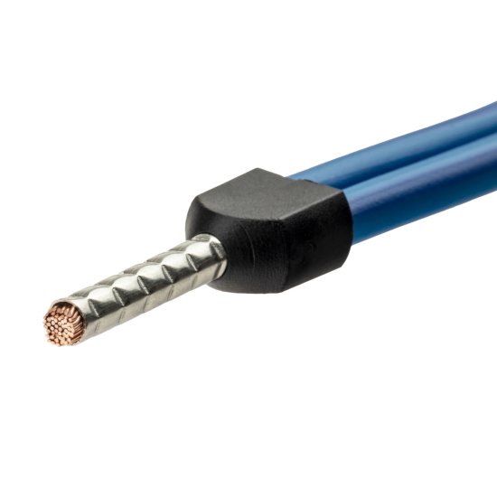 Наконечник-гильза Duwi НШВИ 2 1.5-12 мм цвет черный 25 шт.