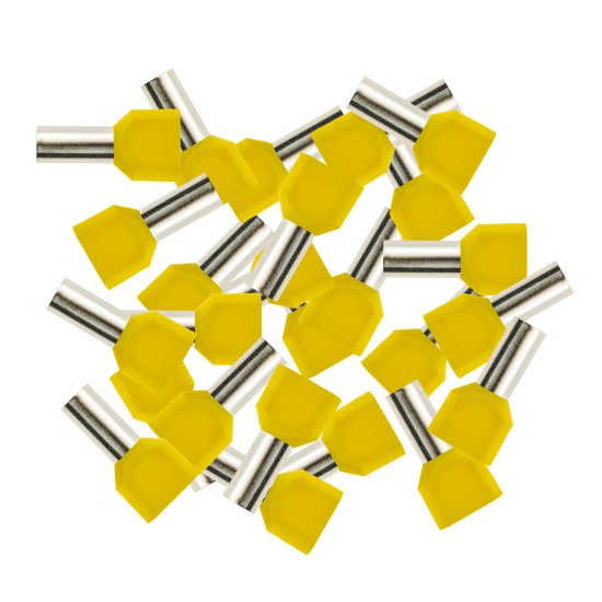 Наконечник-гильза Duwi НШВИ 2 10-14 мм цвет золотой 25 шт.