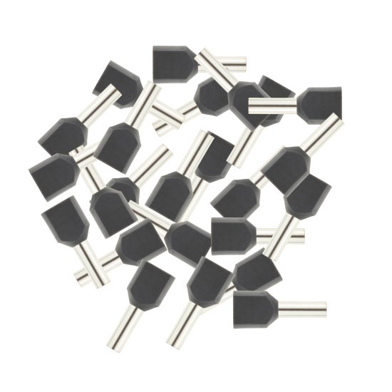 Наконечник-гильза Duwi НШВИ 2 4-12 мм цвет серебристый 25 шт.