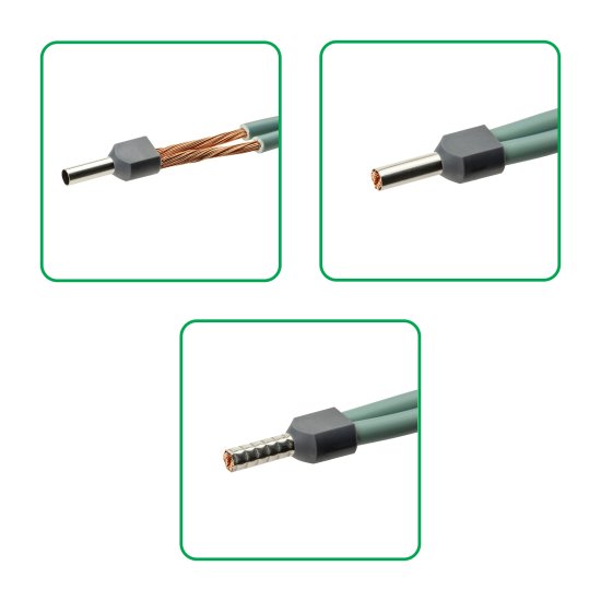 Наконечник-гильза Duwi НШВИ 2 4-12 мм цвет серебристый 25 шт.