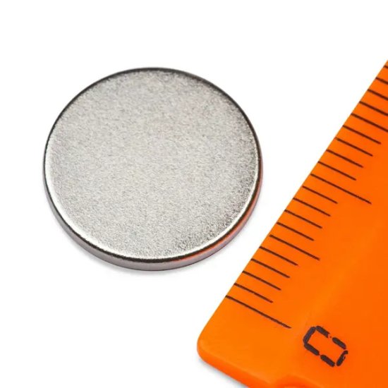 Неодимовый магнит диск 14x1.5 мм, 8 шт.