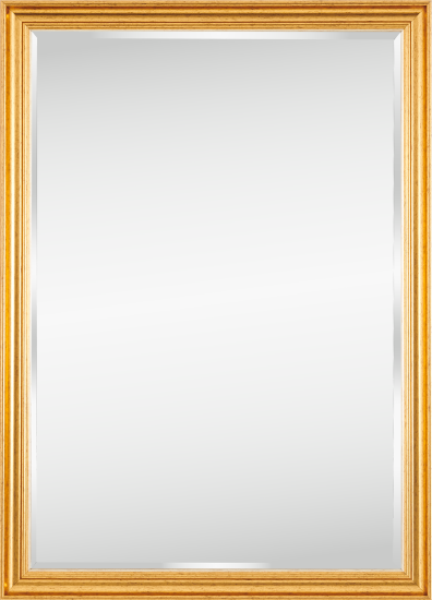 Зеркало декоративное Inspire Классика прямоугольное 50x70 см пластик цвет золото античное