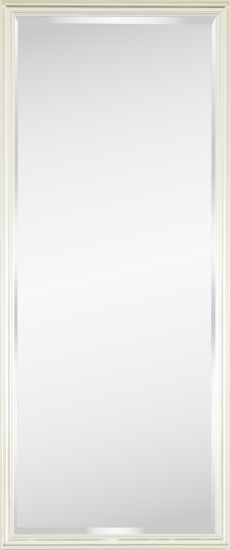 Зеркало декоративное Inspire Классика прямоугольное 50x120 см пластик серебро античное
