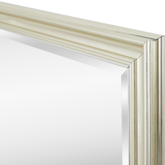 Зеркало декоративное Inspire Классика прямоугольное 50x120 см пластик серебро античное
