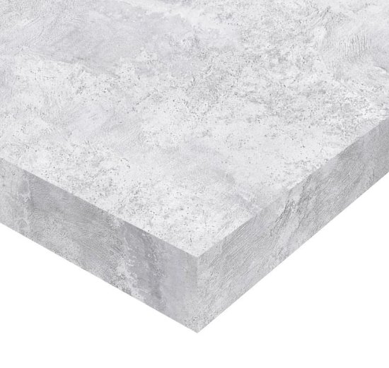 Столешница 300x60x3.8 см ЛДСП цвет бетон светлый