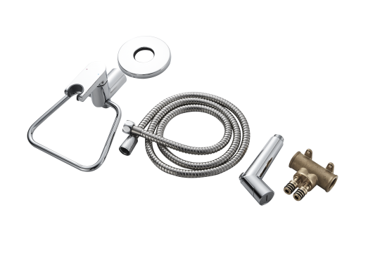 Гигиенический душ Smart со встраиваемым смесителем цвет хром