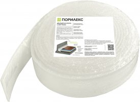 Демпферная лента с фартуком 0.1x15 м