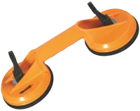 Присоска вакуумная для плитки и стекла двойная Sparta 0029-2 до 50 кг