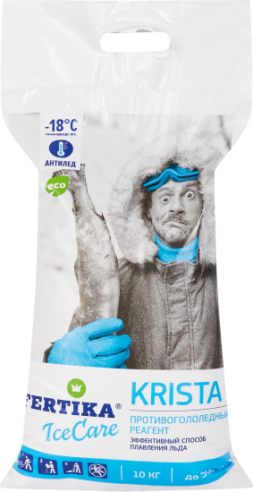 Противогололедный реагент Fertika 10 кг