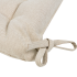 Сидушка Linen Way Elegan 38x38 см цвет бежевый