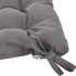 Сидушка Linen Way Elegan 38x38 см цвет серый