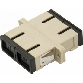 Дуплексный оптический адаптер LANMASTER LAN-2SC-AM-OM3