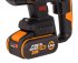 Перфоратор аккумуляторный бесщеточный SDS-plus Worx WX381.1, 20 В Li-ion 1x4 Ач, 2 Дж