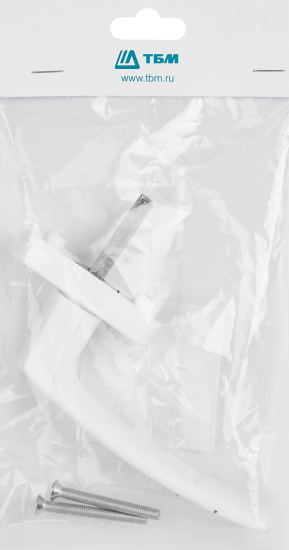 Ручка для окна 38 мм пластик цвет белый