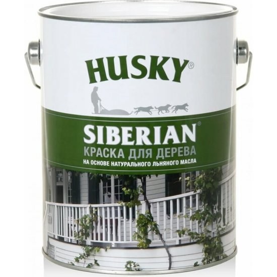 Краска для дерева HUSKY SIBERIAN