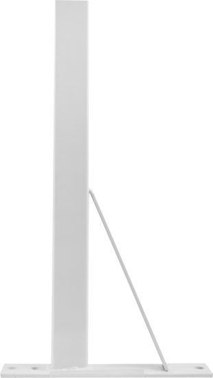Кронштейн для кондиционера окрашенный левый 400x40x225x200 мм