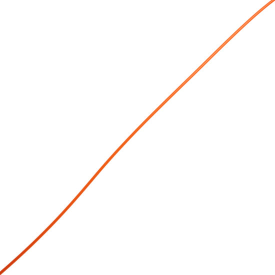 Леска универсальная 1 мм 100 м цвет красно-оранжевый