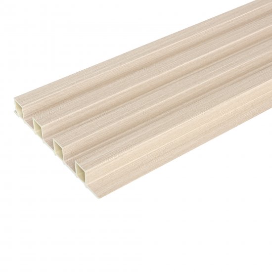 Стеновая панель ПВХ Рейка дуб натуральный 2900x160x24 мм 0.464 м²