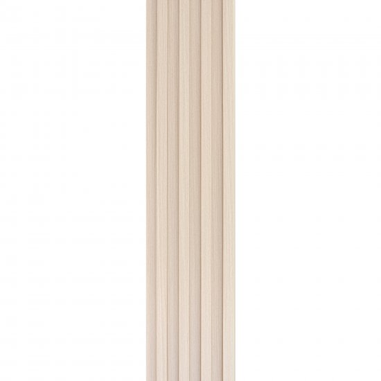 Стеновая панель ПВХ Рейка дуб натуральный 2900x160x24 мм 0.464 м²