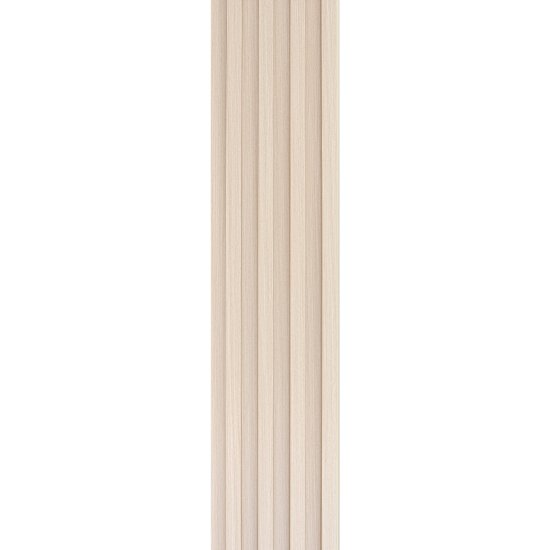 Стеновая панель ПВХ Рейка дуб натуральный 2900x160x24 мм 0.464 м²