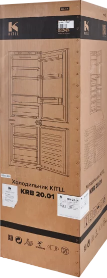 Холодильник двухкамерный Kitll KRB 20.01 54x178x55 см цвет белый