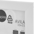 Рамка Inspire Avila 10x15 см МДФ цвет белый