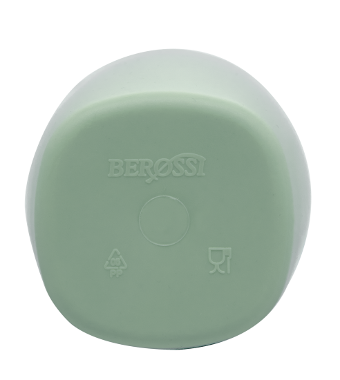 Стакан для зубных щеток Berossi Aqua LM пластик цвет зеленая миля