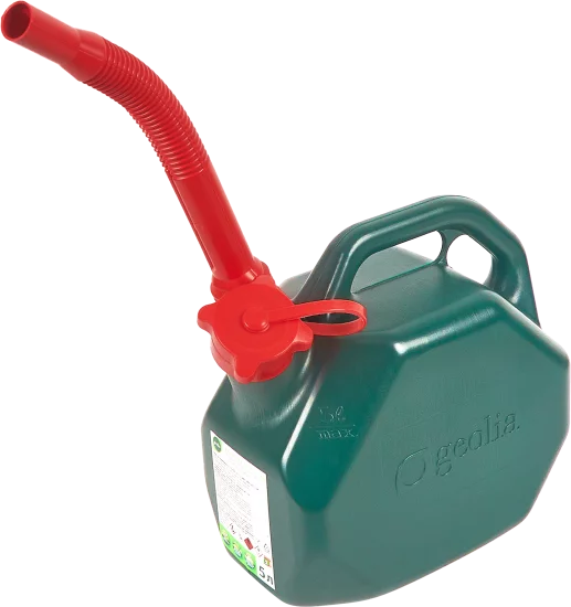 Канистра Geolia для ГСМ 5л цвет зеленый
