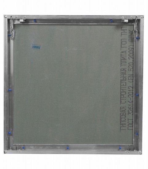 Люк ревизионный под плитку Хаммер Гиппократ-П алюминиевый 600х600 мм скрытый нажимной