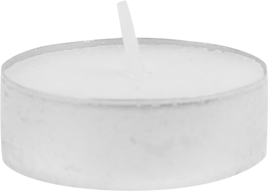 Набор свечей чайных цвет белый 100 шт