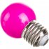 Декоративная светодиодная лампа Volpe LED-G45-1W/PURPLE/E27/FR/С
