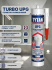 Герметик силиконовый Tytan UPG Turbo санитарный уксусный цвет белый 280 мл