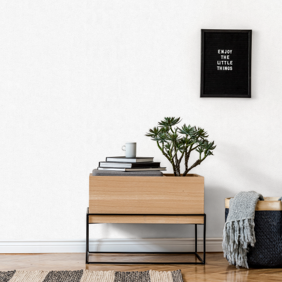 Обои под покраску флизелиновые Inspire Дождик белые 1.06x25 м 145г/м²