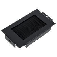 Щеточный ввод для отверстий в монтажных профилях шкафа DCS шириной 800 мм LANMASTER LAN-DC-CB-FRM8-BRE
