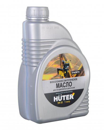 Масло моторное синтетическое Huter 5W-30, 1 л