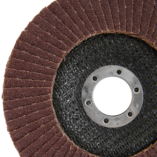 Круг лепестковый торцевой КЛТ1 Р80 125x22.2 мм