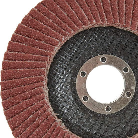 Круг лепестковый торцевой КЛТ1 Р40 125x22.2 мм