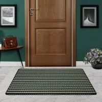 Коврик декоративный полипропилен Bendigo 50x80 см цвет зеленый