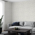 Обои флизелиновые Palitra Life Fort белые 1.06 м PL31161-14