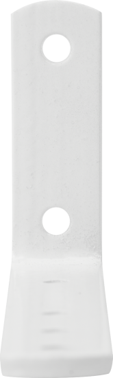 Кронштейн мебельный белый 60x140x20x4 мм