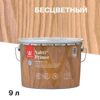 Антисептик Tikkurila/Tikkivala Valtti Primer грунтовочный для дерева бесцветный 9 л