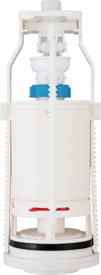 Арматура двухкнопочная АНИ Пласт хром пластик нижняя подводка