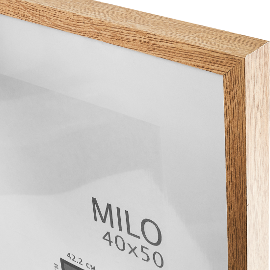 Рамка с паспарту Inspire Milo 40x50 см цвет дуб