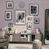 Рамка Inspire Milo 30x30 см цвет черный