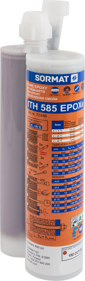 Химический анкер Sormat ITH 585 Epoxe 450 мл