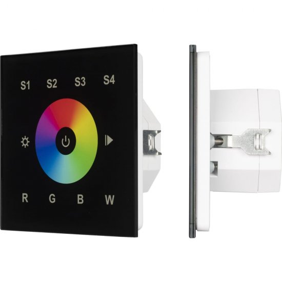Сенсорная панель Arlight INTELLIGENT DALI-901-11-1G-4SC-RGBW-DT8-IN Black IARL