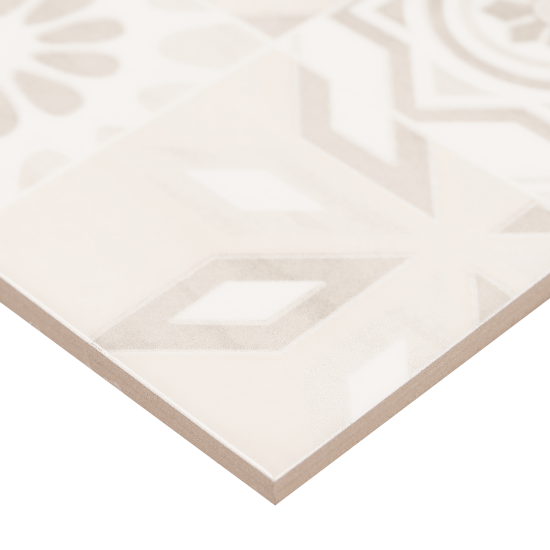 Плитка настенная Шахтинская Плитка Пазолини 25x40 см 1.4 м² глянцевая цвет бежевый геометрия