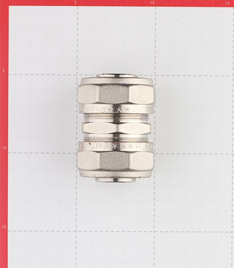 Соединитель прямой VALTEC (VTm.303.N.003232) 32 обж(ц) х 32 обж(ц)