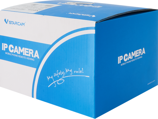 IP камера внутренняя/уличная Vstarcam C9837RUSS 3 Мп 1080P Full HD с Wi-Fi цвет белый