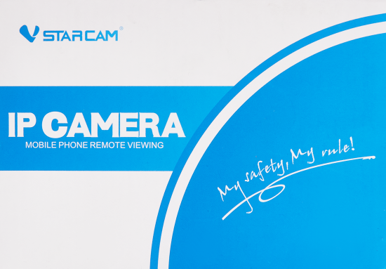 IP камера внутренняя/уличная Vstarcam C9837RUSS 3 Мп 1080P Full HD с Wi-Fi цвет белый